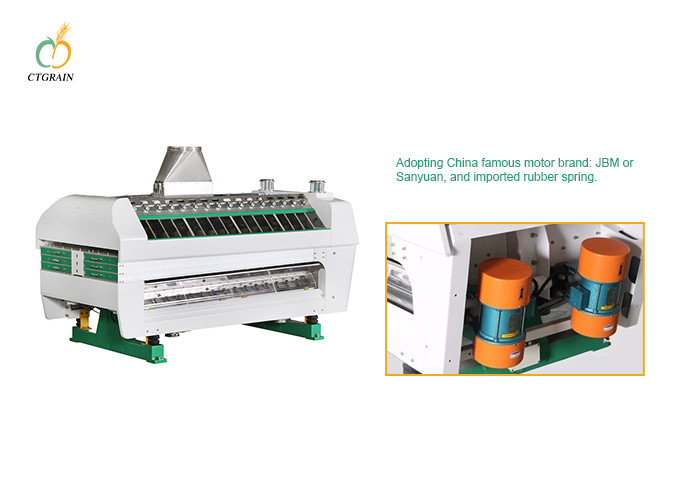 Vibration Motor Maize Wheat Flour Vibro Purifier Machine