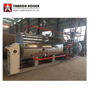 China Package Low Pressure 600000 Kcal Cng Biogas Oil Fired Hot Oil Boiler For Wood wholesale