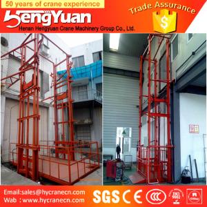 China 300kg-3000kg guide rail lift /telescopic lift /hydraulic cylinder cargo lift wholesale