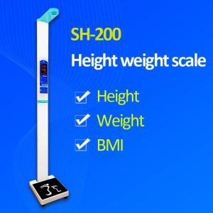 China SH-200 Digital Weight And Hight Measurement Scale Stainless For Medical Center wholesale