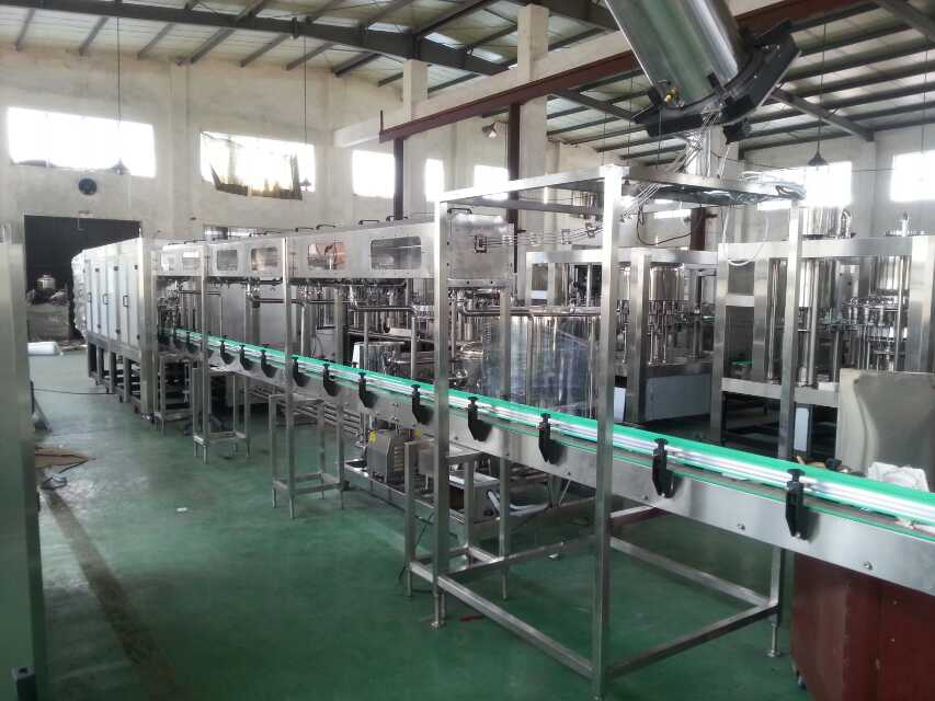 Fully Automatic Mineral Water Production Plant for Beverage Production Optimization