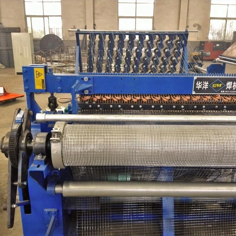 PLC Transformer GI Wire Net Making Machine Roll Industrial Mesh 2.5m Width