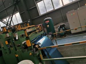 China 25 Ton Stainless Steel Slitting Machine / Metal Slitter Machine For Construction wholesale
