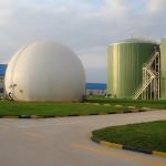 Free Standing Double Membrane Biogas Balloon