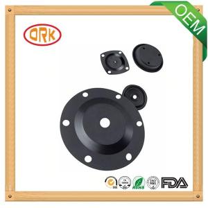 China Black FKM Oil-Proof Rubber Diaphragm High Temperature Resistance wholesale