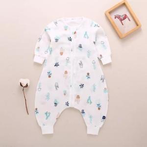 China Anti Bacterial Animal Print Sleeping Bag Autumn / Winter Machine Washable wholesale