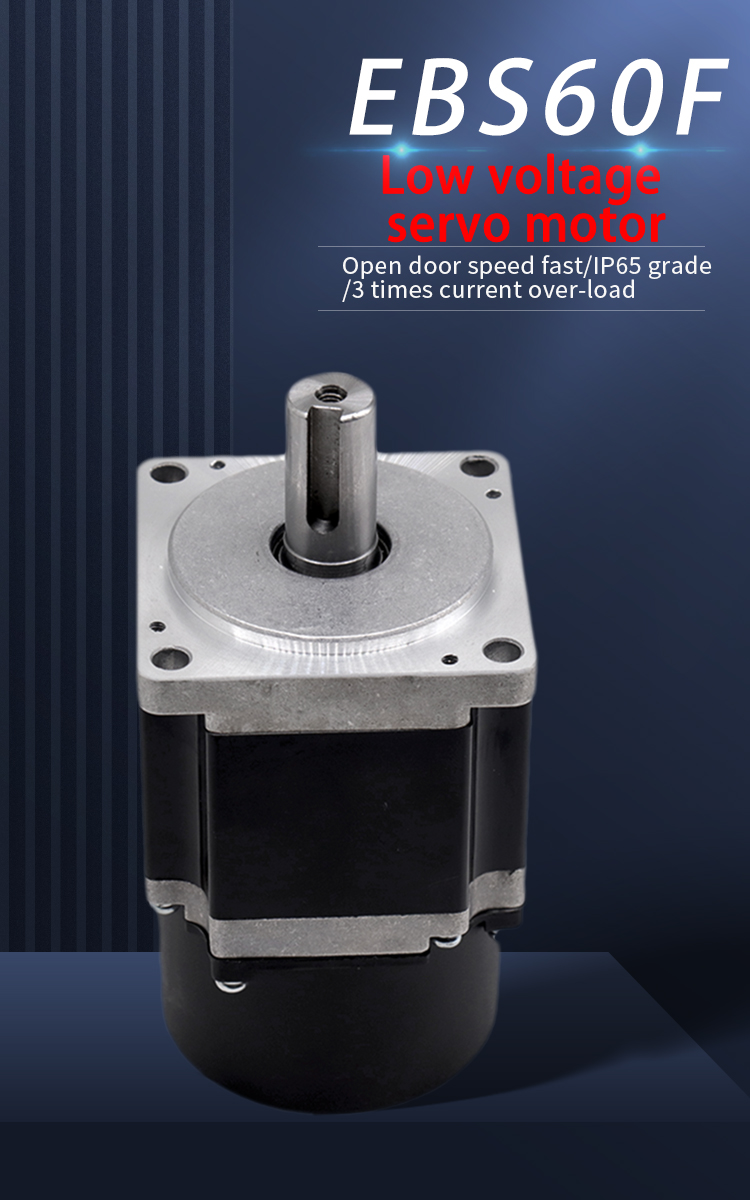 36V 5.5A 0.64Nm DC Servo Motor For Speed Gate Turnstile