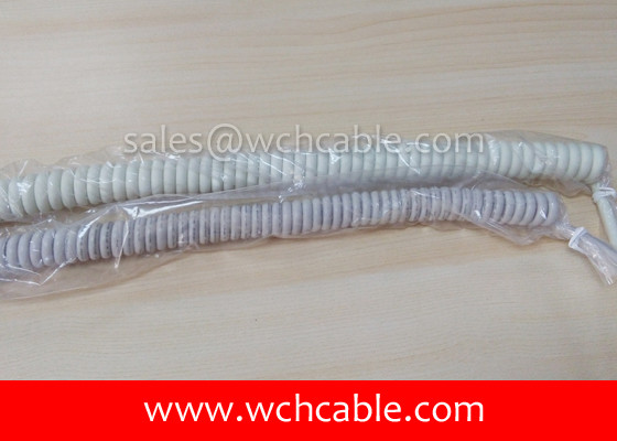 UL21007 Abrasion Resistant Polyurethane Spring Cable