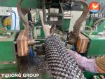 ASTM A213 Alloy Stainless Steel T9 Welding Studded Finned Tube For Heat