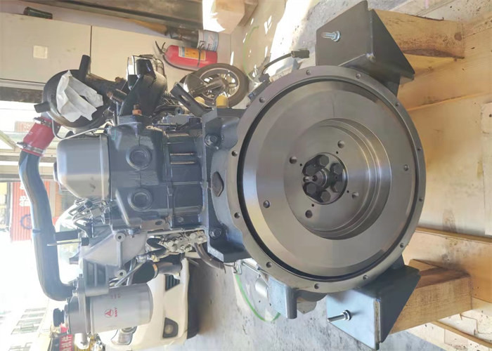 6D34 6 Cylinder Diesel Engine Assembly For Excavator SY215-9C SK230-6E Water Cooling