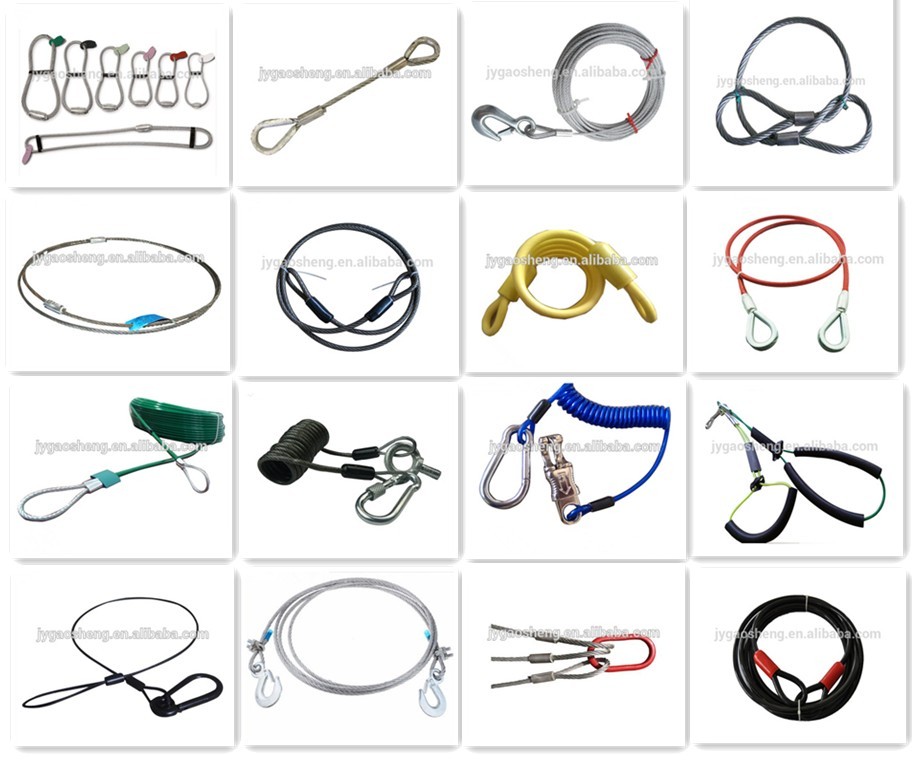 7x19 4mm-6mm Gym Cable/Gym Steel Wire Rope for Fitness Equipment