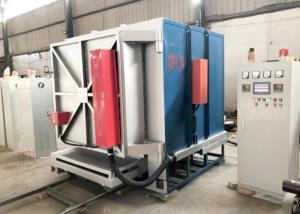 China 1300 Degree Heat Treatment Furnace Trolley Type Electric Heat Furnace For Tempering wholesale