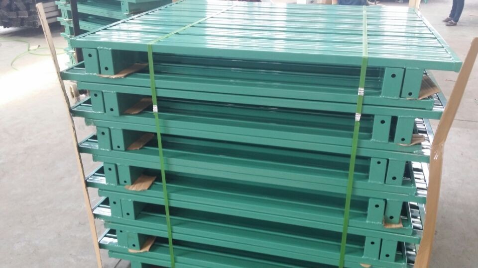Angle Pipe Stackable Metal Storage Shelves General Manager Single Faced Style