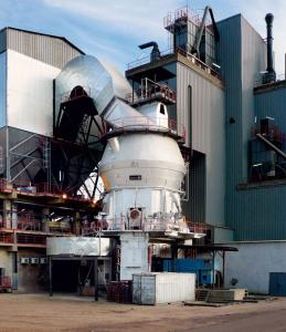 China 18.5 - 125kw Vrm Vertical Cement Mill For Cement Clinker Grinding Station wholesale