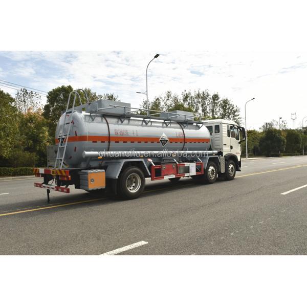 6*2 Anti Acid Corrosion Chemicals Acid Corrosive Chemicals Transport Truck Gasoline Fuel Type 150hp Horsepower