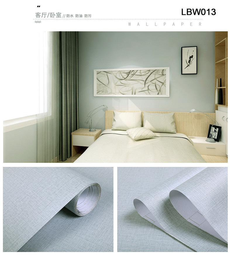 Add a Touch of Elegance with Our PVC Self Adhesive Non-woven Wallpaper Embossed Surface