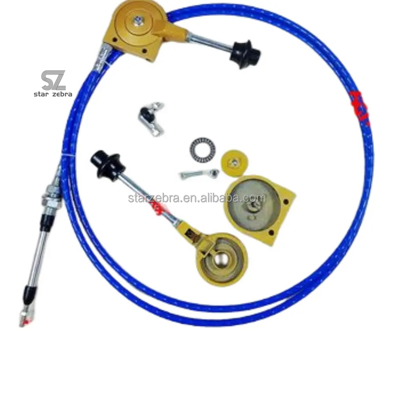 Construction Works Essential Throttle Cable for Excavator Parts Modified Manual Carter Hitachi Daewoo Hyundai Kobelco