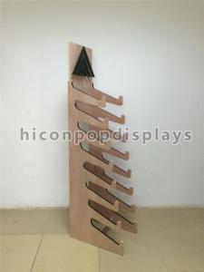 China Snowboard Longboard Retail Store Fixtures Wooden Skateboard Display Stand wholesale