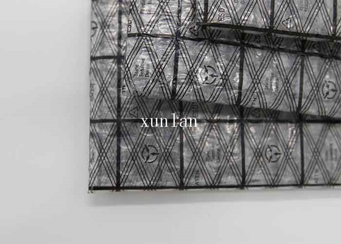 Flat Open Black Conductive Grid Bag 6 * 9 Inch For Packaging Mother Boards