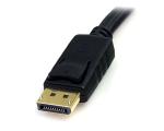 6ft 4in1 USB DisplayPort KVM Switch Cable w/ Audio & Microphone