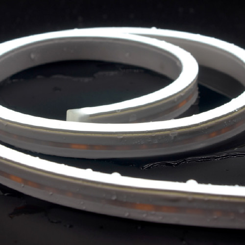 0612 Mm 0.24" X 0.47" Flexible Neon Lights Silicone Waterproof 10W/M Flat Side Bending