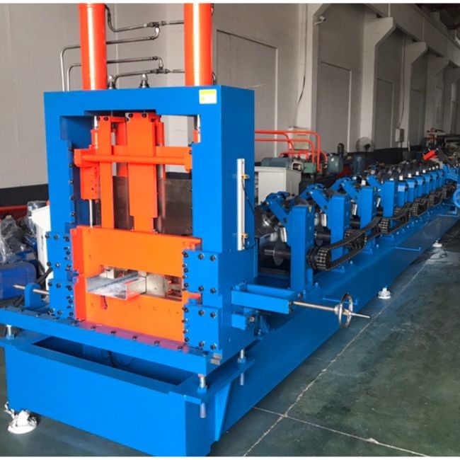 Precision C Z Purlin Roll Forming Machine With Yaskawa / Panasonic Inverter