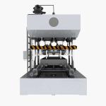 Fumigation Free Plant Fiber Pallets Making Machine 240 Pcs/Day