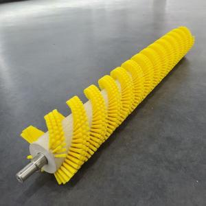 China Nylon Cylindrical Industrial Fruit Roller Cleaning Brush wholesale