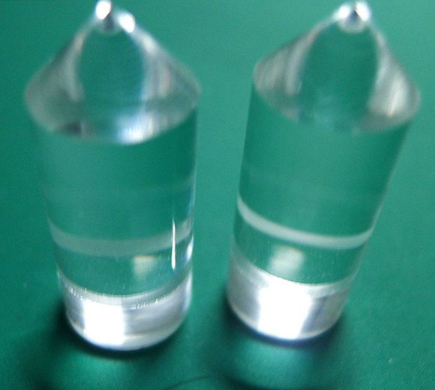 Optical Glass Light Guide Optical Tapered Glass Rods Conical Lens Light Guiding