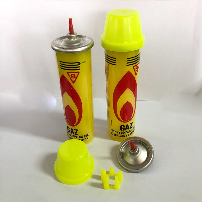 Compact Tinplate Butane Camping Gas Refill For On The Go Use