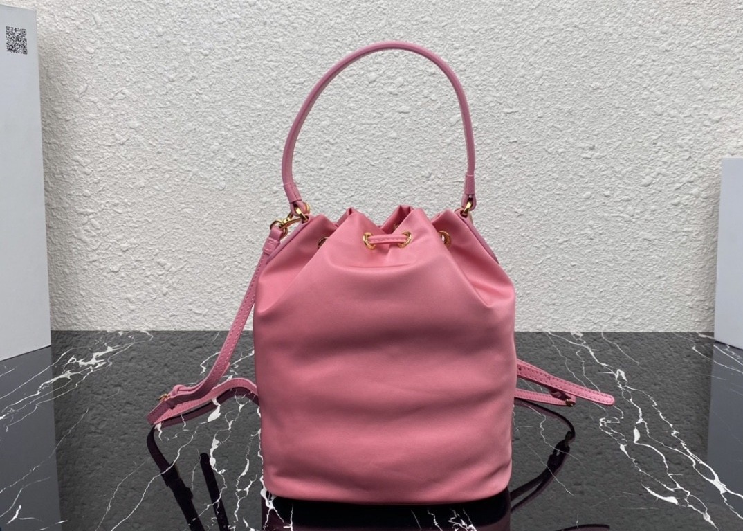 Bucket Nylon Cross Body 23cm Luxury Canvas Bag Big Capicity