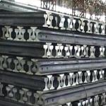 Crane Moving Galvanized Steel A55 Railway Track Metal
