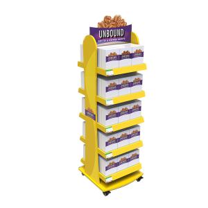 China Food Product Merchandising Movable Nuts Walnut Display Stand For Sale wholesale