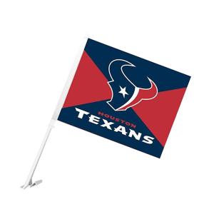 China TEXANS Flagolden car flags screen printed high quality wholesale