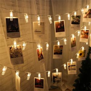 China 10M Photo Clip USB LED String Lights Halloween Battery Operated wholesale