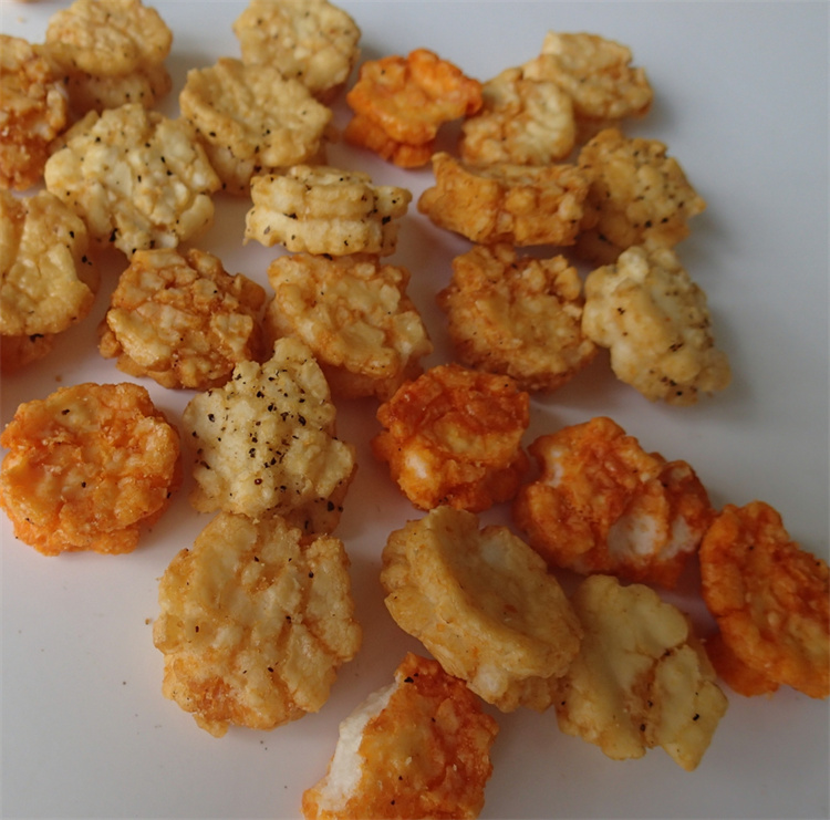 Fried Senbei Rice Crackers Crunchy Japanese Soy Sauce Rice Crackers