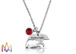 Thanksgiving Gift Hollow Style Womens Engraved Necklace Charms