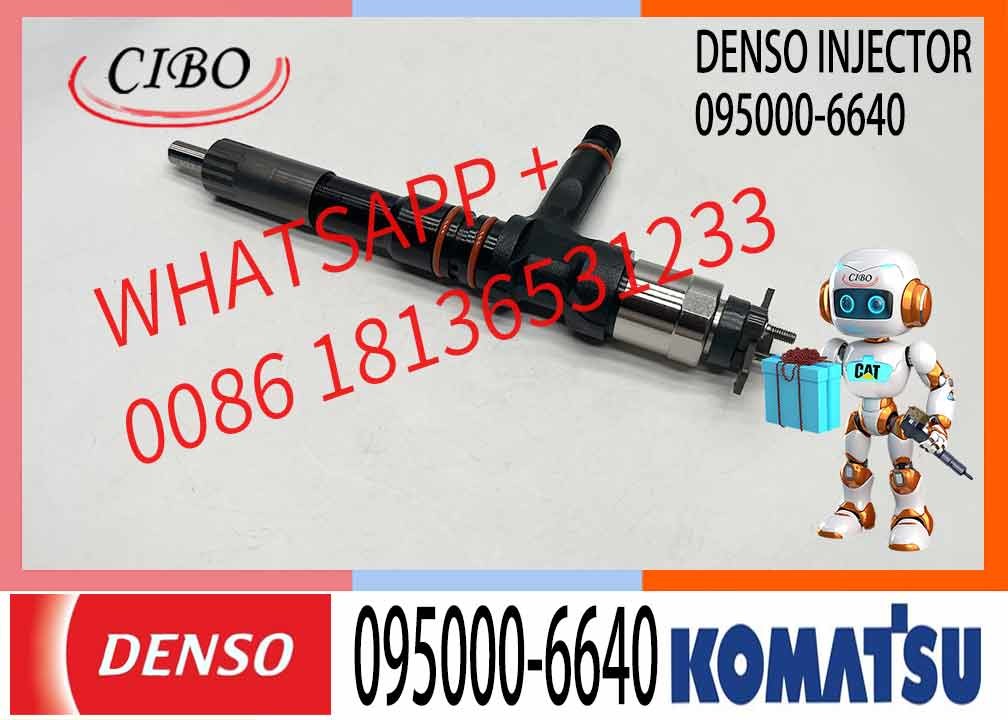 engine fuel injector 6251-11-3200 fuel injector 095000-6640
