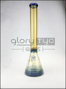 China HandBlown Smoking Water Pipes 9mm Glass Hookah Heady Beaker wholesale
