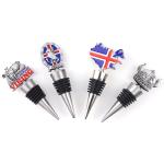 Metal Vacuum Wine Bottle Stopper Stainless Steel Personalized Casting