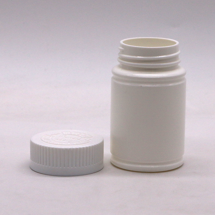Child Proof Cap 70ML PE Plastic Bottle for Drug/Medicine/Tablet/Supplement Food Grade