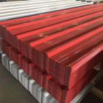 28 Gauge Corrugated Steel Roofing Sheet Cold Rolled Plate Sheet Color Coated