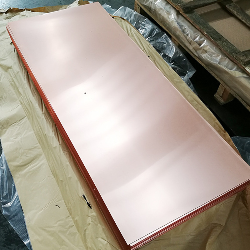 C1100 C1250 Copper Plate Coil 0.6mm Thickness Cold Rolled Copper Sheet with Superior Corrosion Resistance