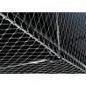 Security Reinforced Flexible Wire Mesh Netting SS 304 Architectural Ferruled Fence for sale