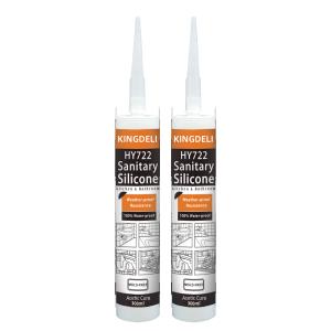 China 280ml 300ml Mold Resistant Silicone Sealant Sanitary For Bathroom wholesale