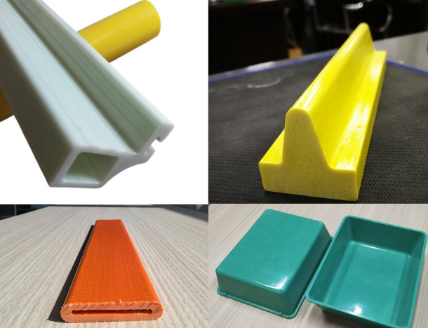 Anti-Corrosion FRP Square Tube Waterproof And Thermal Insulation Customized Size For Marine/Chemical/Construction