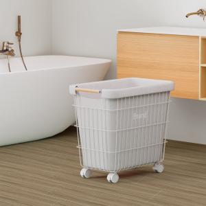China Customized Square Metal Laundry Basket , Rolling Metal Laundry Hamper wholesale
