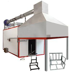China Thermoplastic Heat Insulation Combustion Chamber , White Flame Test Apparatus wholesale
