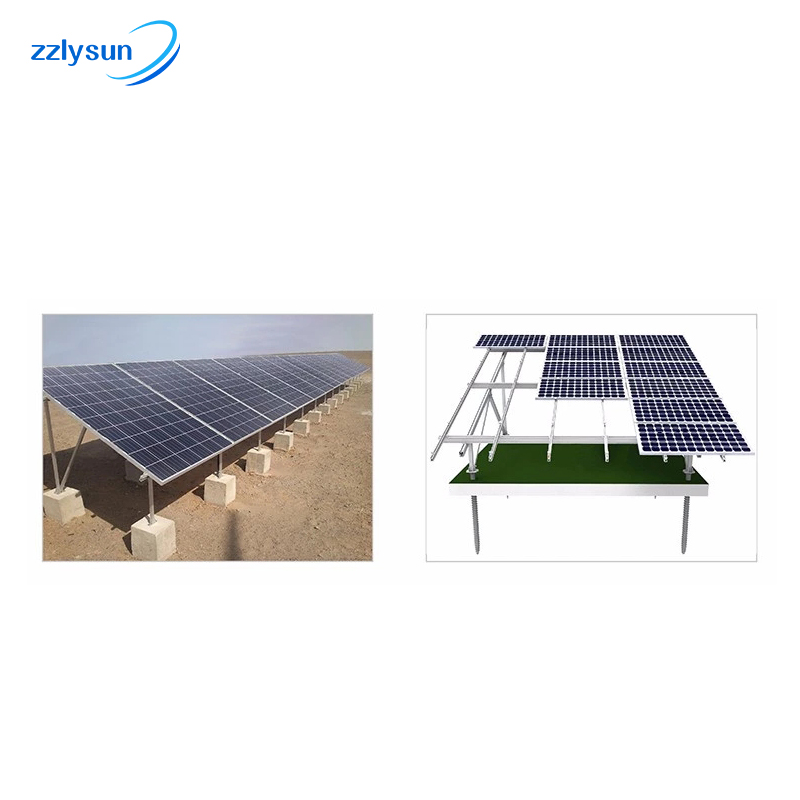 40KW 50KW On Grid Solar System With Monocrystalline Silicon Panel