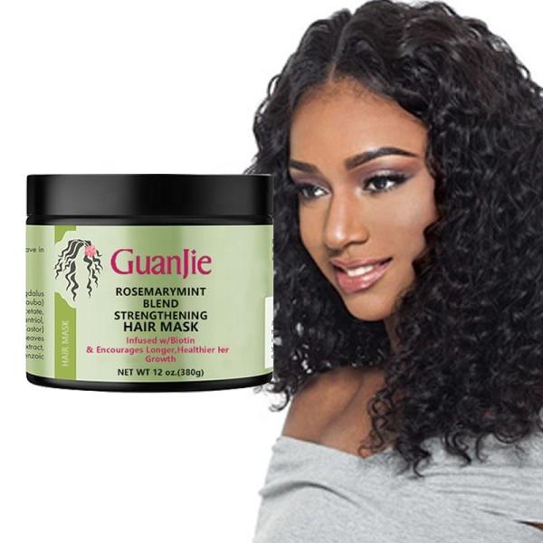 Private Label Vegan Hair Growth Rosemary Repair Hair Mask with Organic